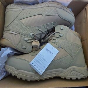 Men's Tan Tactical Boots